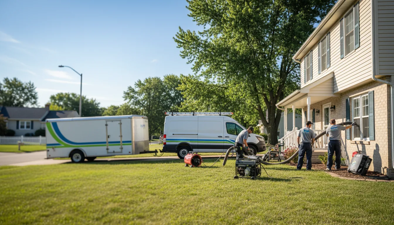 Flooded Basement Restoration And Cleanup With Repair in Everly, IA near me